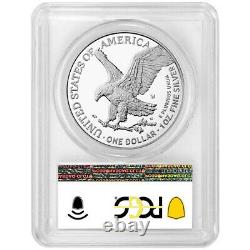 Presale 2021-W Proof $1 Type 2 American Silver Eagle PCGS PR70DCAM Blue Label