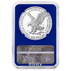 Presale 2023-W Proof $1 American Silver Eagle NGC PF70UC FDI Biden Label Blue