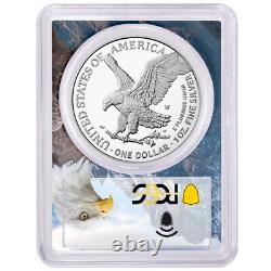 Presale 2023-W Proof $1 American Silver Eagle PCGS PR70DCAM Eagle Frame