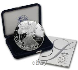 Scarce 2006 W American Eagle 1 Oz 999 Silver Bullion Coin Proof $108.88