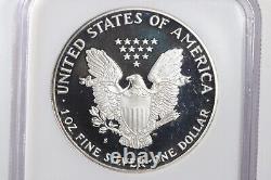 1986-S Preuve Aigle d'argent américain NGC PF69 Ultra Caméo $1