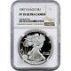 1987 S Proof Silver Eagle Ngc Pf70 Ultra Cameo Very Rare Pop. Is 1 764