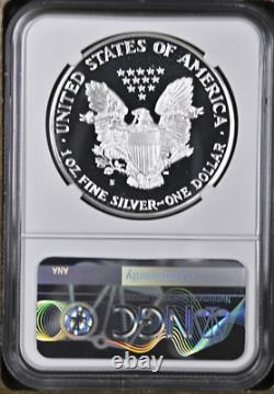1987-s S1 Silver American Eagle 1 Oz Ngc Pf 70 Ultra Cameo Rarité R2 Top Pop