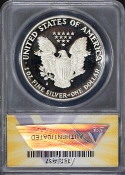 1988-S $1 Aigle Américain en argent PF69DCAM ANACS n° 7625867 + Bonus