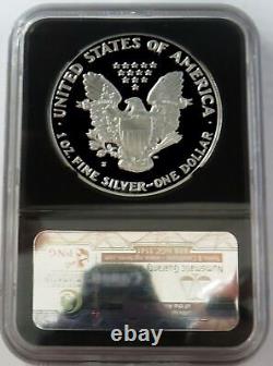 1988 S American Silver Eagle Proof 1 Dollar Pièce Ngc Pf 69 Uc Retro Black Core