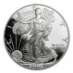 1996-p 1 Oz Proof Silver American Eagle (withbox & Coa) Ugs #1067