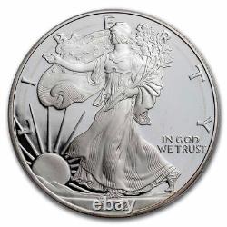 2002-W American Eagle en argent épreuve Proof PR-70 PCGS SKU #23672