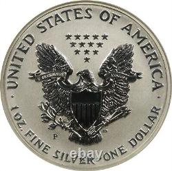 2006-p 20e Anniversaire Argent Eagle Dollar $1 Preuve Inversée Pf 69 Ngc