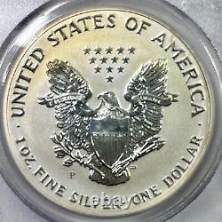 2006-p American Silver Eagle Ase 1oz. 999 $ 1 20e Anniv. Pcgs Pr69 Rev Proof