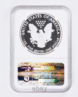 2011-P/S/W Aigle d'argent américain en épreuve inversée MS70 et PF70 Ensemble anniversaire de 5 pièces