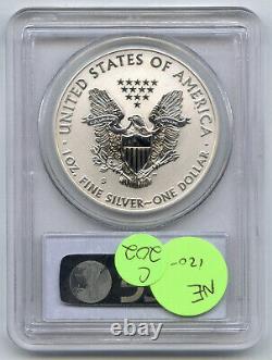 2012-S Aigle Américain 1 oz Dollar d'Argent PCGS PR69 Reverse Proof 75e Ann C202
