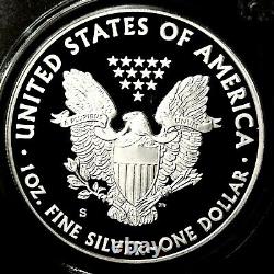 2012 S Silver Eagle Pcgs Pr69dcam 75th Anniversary Sf Mint Set Mercanti Signé