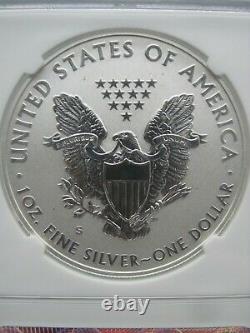 2012-s American Silver Eagle Inverse Proof Ngc Pf 69