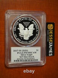 2017 W Proof Silver Eagle Pcgs Pr70 Cleveland De 2020 West Point Mint Hoard