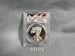 2017-w (2020) Preuve $1 American Silver Eagle Pcgs Pr70dcam Wp Mint Hoard