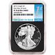 2018-s Proof $1 American Silver Eagle Ngc Pf70uc Ide First Label Retro Core