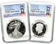 2019 Limited Edition Silver Proof Ngc Pf70 S Mint Eagle & Kennedy Paire Fdor