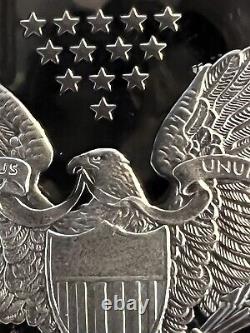 2019 S American Silver Eagle Proof. De La Monnaie Des Etats-unis Avec Ogp Et Coa