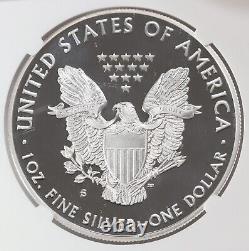 2019-S Preuve Aigle d'argent américain NGC PF70 Ultra Cameo Premières éditions $1 Lim Ed