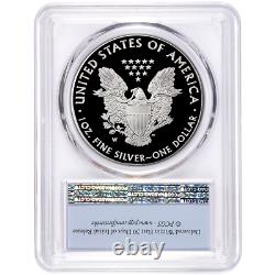 2019-w Proof $1 American Silver Eagle Pcgs Pr70dcam First Strike Flag Label