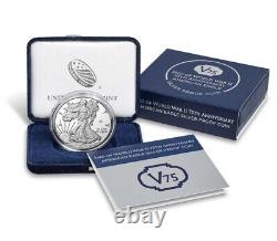 2020 Fin De La Seconde Guerre Mondiale 75e Anniversaire American Eagle Silver Proof Coin 20xf