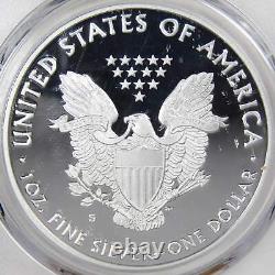 2020 S American Silver Eagle Pr 70 Dcam Pcgs Premier Jour Skuipc5125