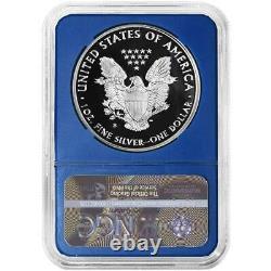 2020-s Preuve $1 American Silver Eagle Ngc Pf70uc Fdi First Label Blue Core