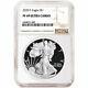 2020-s Proof $1 American Silver Eagle Ngc Pf69uc Brown Label