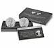 2021 American Eagle One Ounce Silver Inverse Proof Two-coin Set Designer Edition