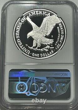 2021 S 1 $ T-2 Ngc Pf70 Ultra Cameo Premiers Lancements Proof Silver Eagle Landing Er
