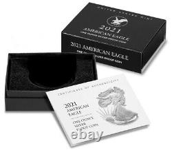 2021 S Aigle D'argent De Preuve, Type 2, Ngc Pf70uc, Étiquette Aigle/mtn