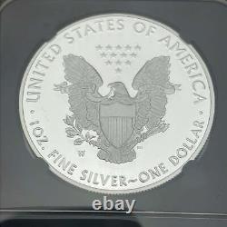 2021-W $1 US American Silver Eagle Heraldic Eagle T-1 Set de félicitations FDO