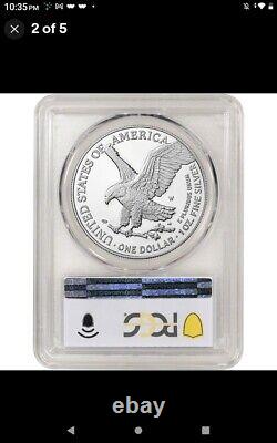 2022 $1 Preuve American Silver Eagle de West Point PCGS PR70 DCAM