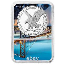 2022-s Preuve $1 American Silver Eagle Ngc Pf69uc San Francisco Core