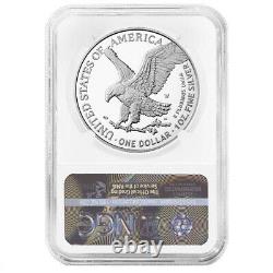 2022-w Preuve $1 American Silver Eagle Ngc Pf70uc Er Blue Label