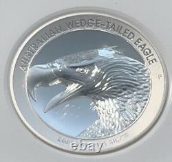 2022p Australie $1 Wedge-tailed Eagle 1 Oz Argent Uhr Proof Ngc Pf70 Fdoi