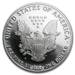 Aigle américain en argent 1992-S épreuve PR-70 PCGS (ensemble du registre) SKU #55271