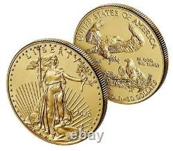 American Eagle 2020 1 Oz Pcgs Sp70 Gold Non Circulé Coin 20eh Firststrike