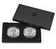 American Eagle 2021 One Onnce Silver Inverse Proof Two-coin Set Designer 21xj