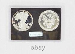American Eagle en argent Proof de 1991-S et American Eagle en argent non circulé de 1991 $1.