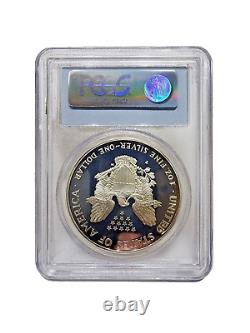Dollar en argent American Eagle de 1996-P 1 $ PCGS PR69DCAM 9910.69/74099417