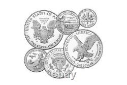 Edition Limitée 2021 Silver Proof Set American Eagle Collection (21rcn)