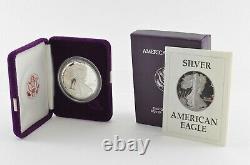 Ensemble Complet 1986-2020 American Silver Eagle Proof 1 Oz Box & Coa Collection