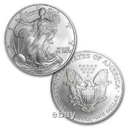 Ensemble de 3 pièces de preuve en argent American Silver Eagle 2006-W (20e anniversaire, avec boîte et certificat d'authenticité)