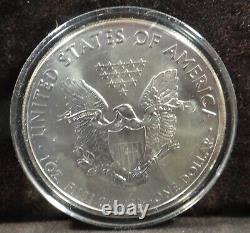 Ensemble de pièces commémoratives en argent American Eagle de 2015 de 2 pièces, comprenant une demi-livre et un dollar de preuve