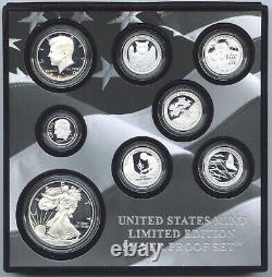 Ensemble de preuves en argent de collection Édition limitée 2020 American Eagle US Mint E688
