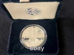 Lot de 2 dollars en argent American Silver Eagle 2003 1995 non circulés de la Monnaie des États-Unis