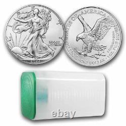 Pièce d'argent américaine American Silver Eagle de 1 oz 2022 (Tube de 20)