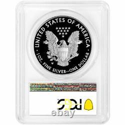 Prévente 2020-w Preuve $1 American Silver Eagle Wwii 75ème Pcgs Pr70dcam Fs Flag