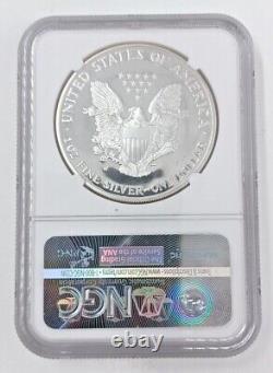 Proof 2001 W American 1 Oz 999 Silver Eagle Us Mint Ngc Pf 70 Ultra Cameo T31